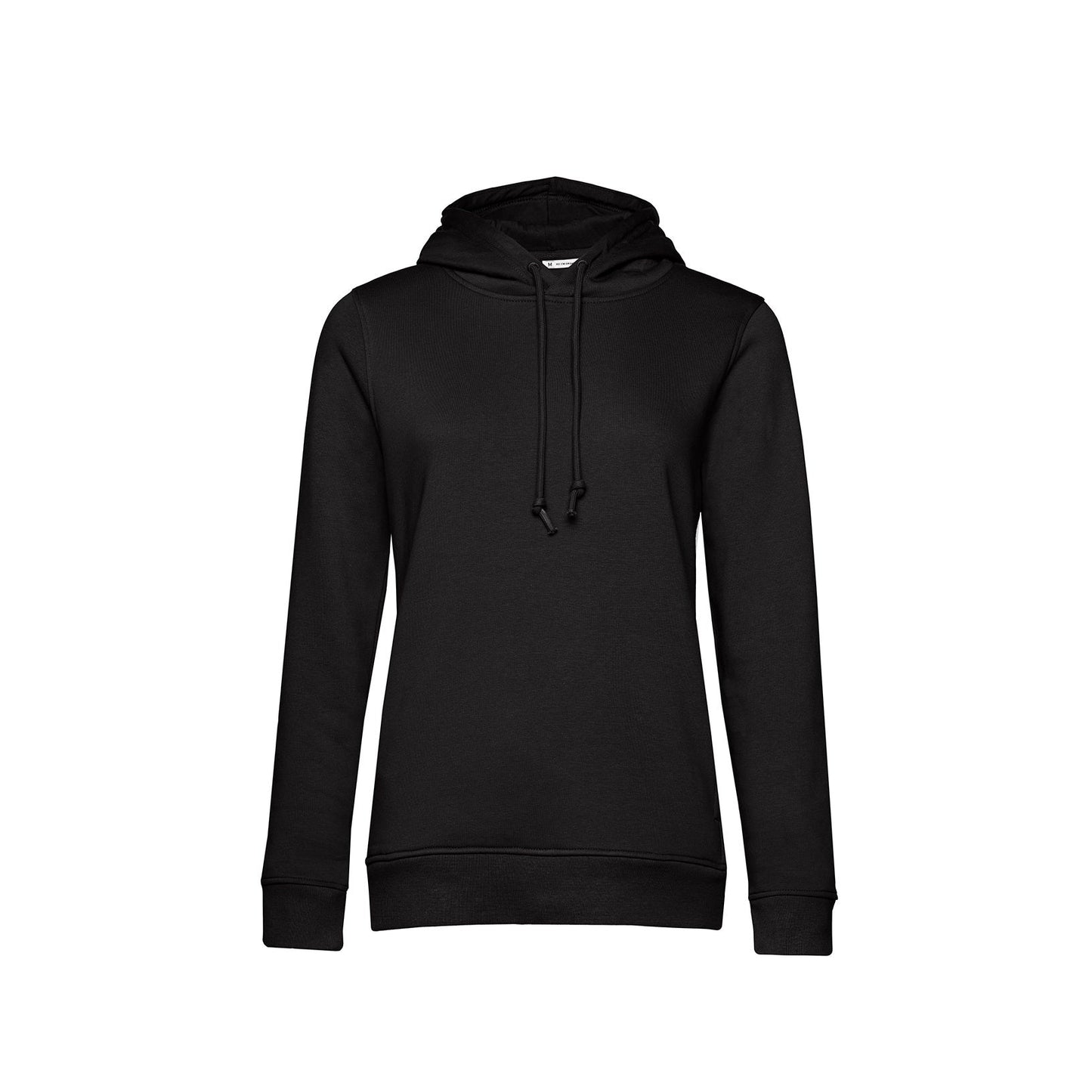 Luxurious Women's Organic Essential Hoodie in a range of vibrant and neutral colours, crafted from 80% OCS Certified Organic Cotton and 20% RCS Certified Recycled Polyester, designed for eco-conscious fashion lovers.