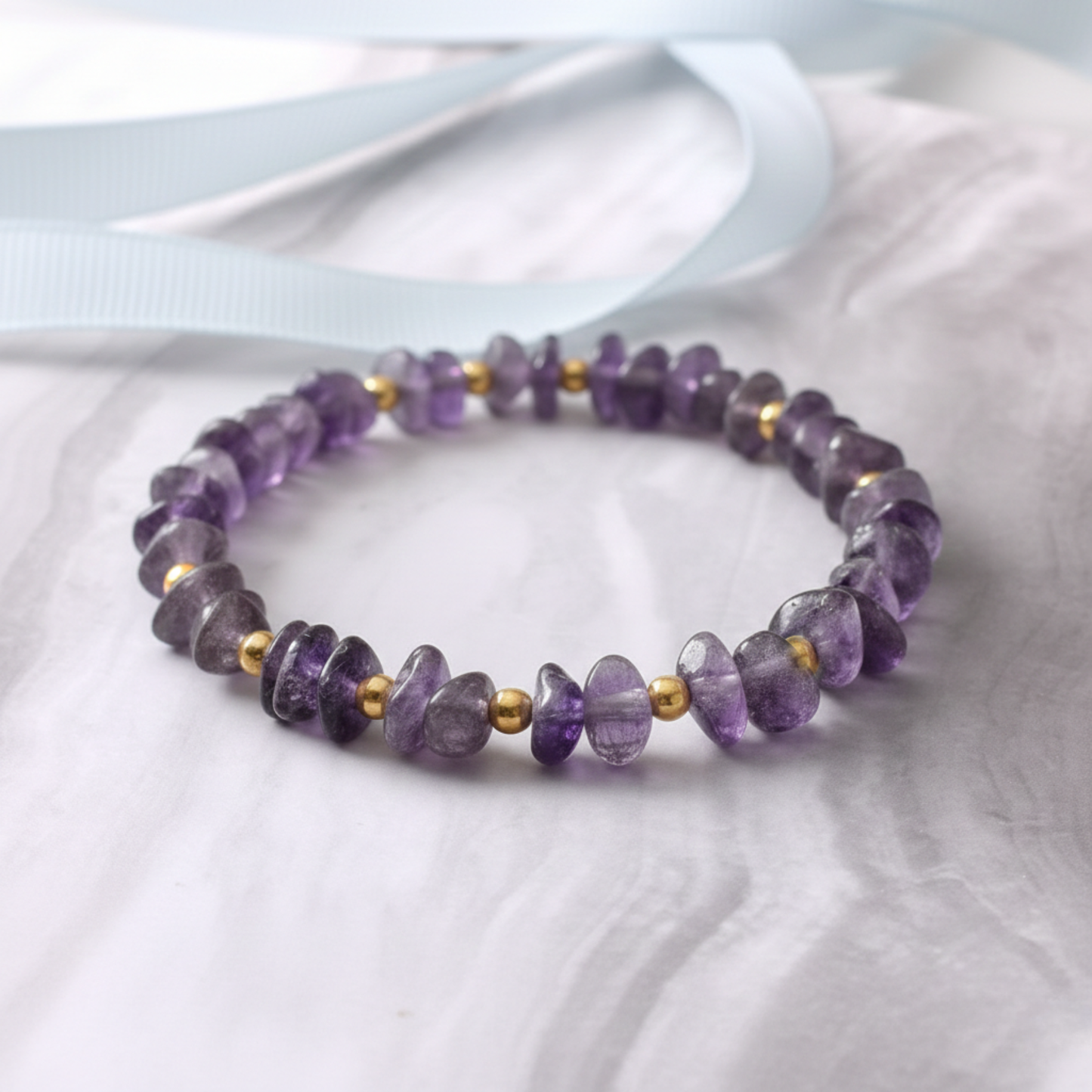 Amethyst Crystal Bracelet