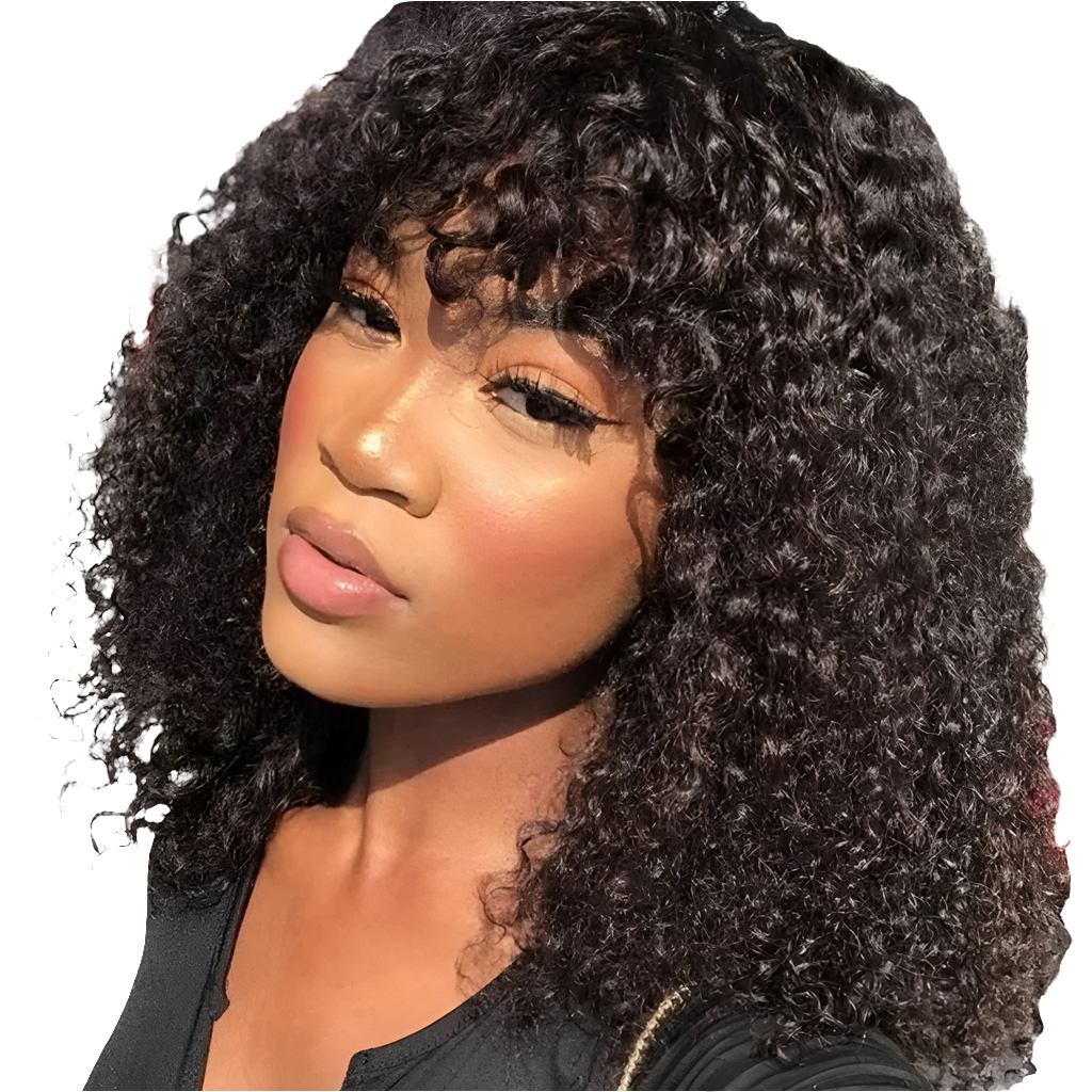 Stylish Brazilian Jerry Curl Bob Wig showcasing natural water wave texture, crafted from premium Remy human hair for a luxurious look.