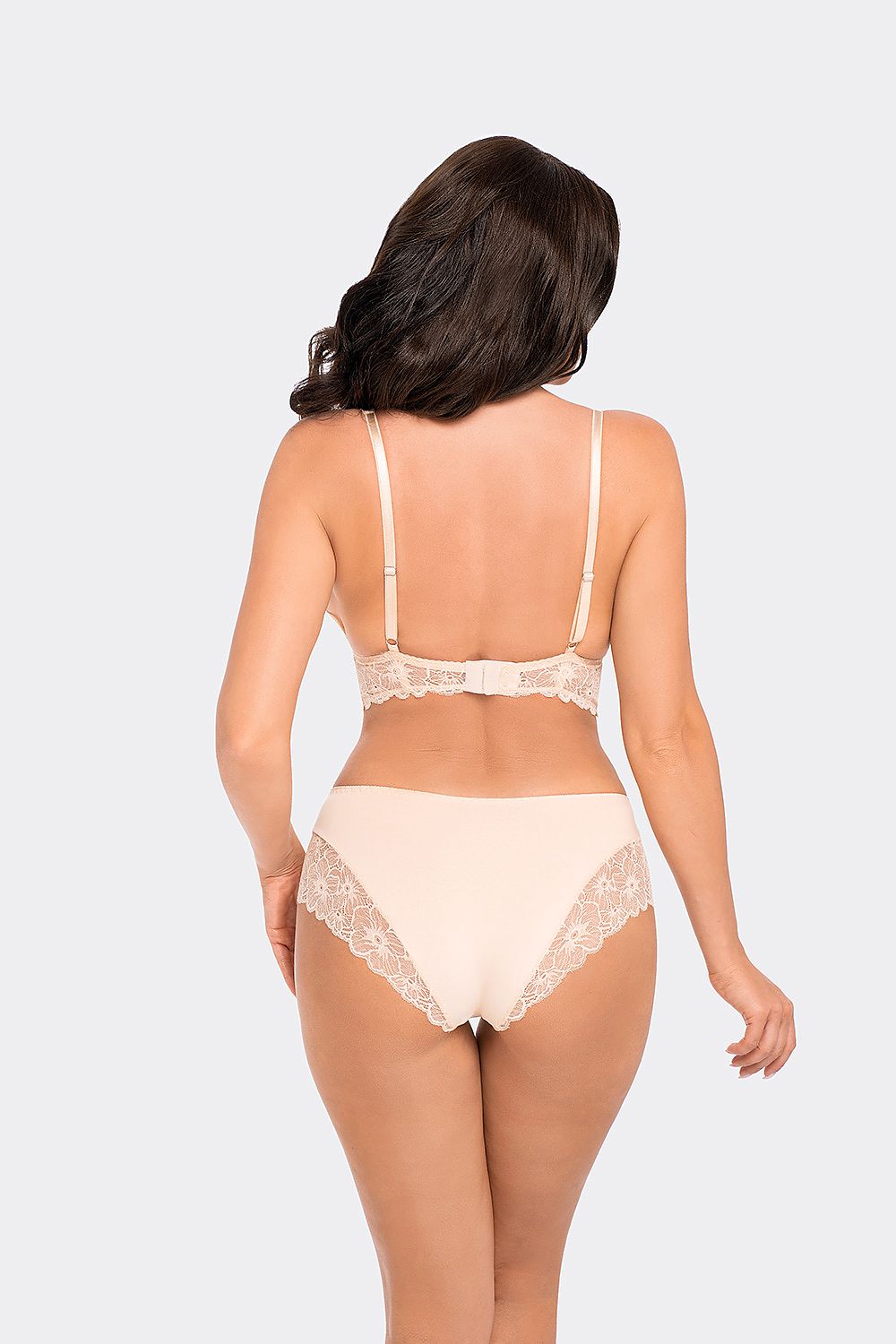 Model wearing Babell Classic BBL 194 Midi Cotton Panties that blend comfort and luxury seamlessly, ideal for any outfit.