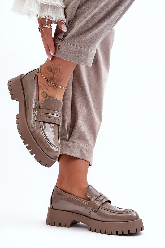 Stylish eco leather semi-boots with a 4cm comfortable heel for women, crafted by Step in Style, showcasing a timeless design.