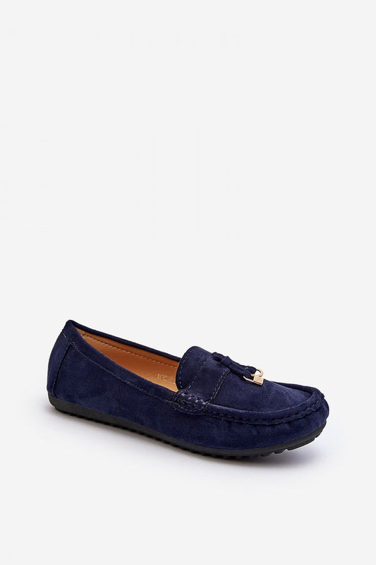 Sophisticated Eco Suede Moccasins from Step in Style, showcasing a stylish rounded nose and comfort insole for unparalleled summer wear.