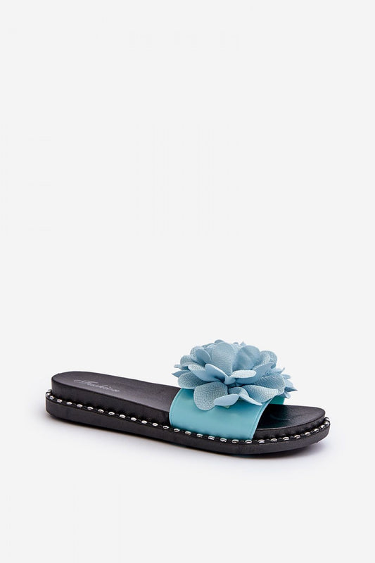 Elegant women's flip-flops by Step in Style with luxurious front decoration and comfortable rubber sole, perfect for warm summer days.