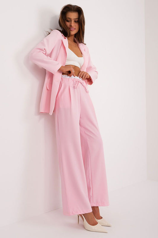 Chic and luxurious high-waisted palazzo pants for women by Italy Moda, showcasing elegant design and comfortable fit, perfect for any occasion.