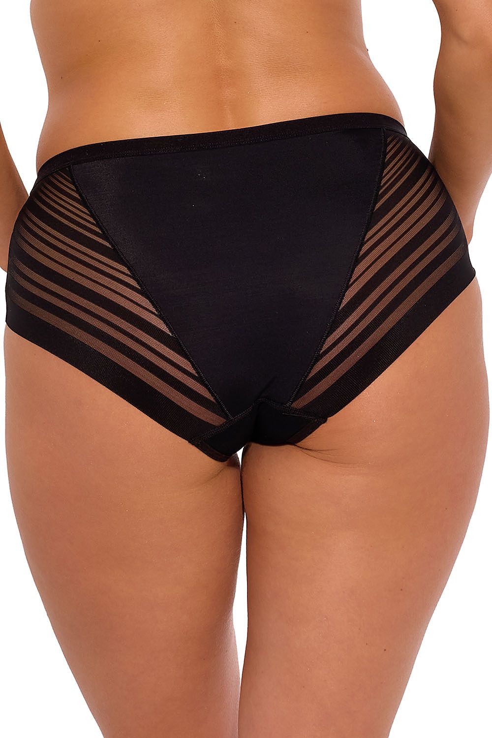 Luxury Gaia Classic-Cut Figs Panties with Mesh Detail and Cotton Comfort, featuring an elegant design for women, perfect for comfort and style.