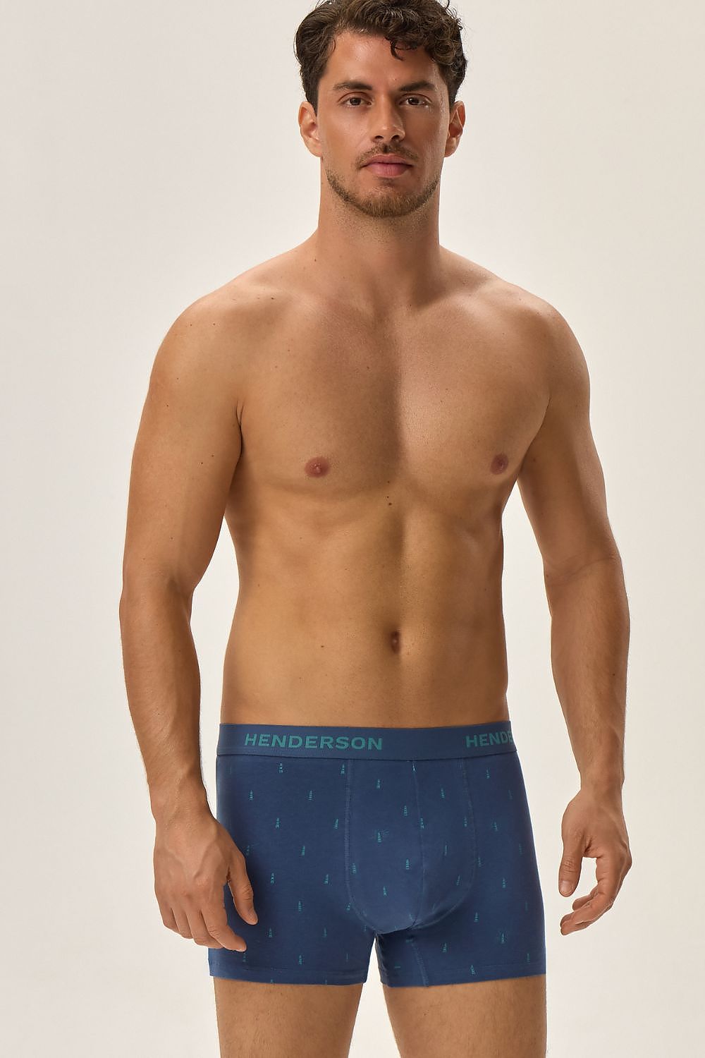 Henderson Joy Men's Luxury Cotton Boxers 5-Pack featuring a comfortable fit with a wide waistband and longer legs, perfect for all-day wear.