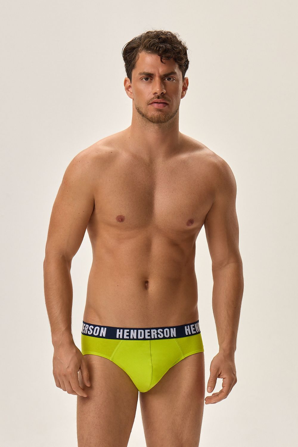 Henderson Men's Jet Underwear 3-Pack showcasing classic cotton briefs in vibrant, sporty colours, designed for comfort and movement, perfect for the modern gentleman.
