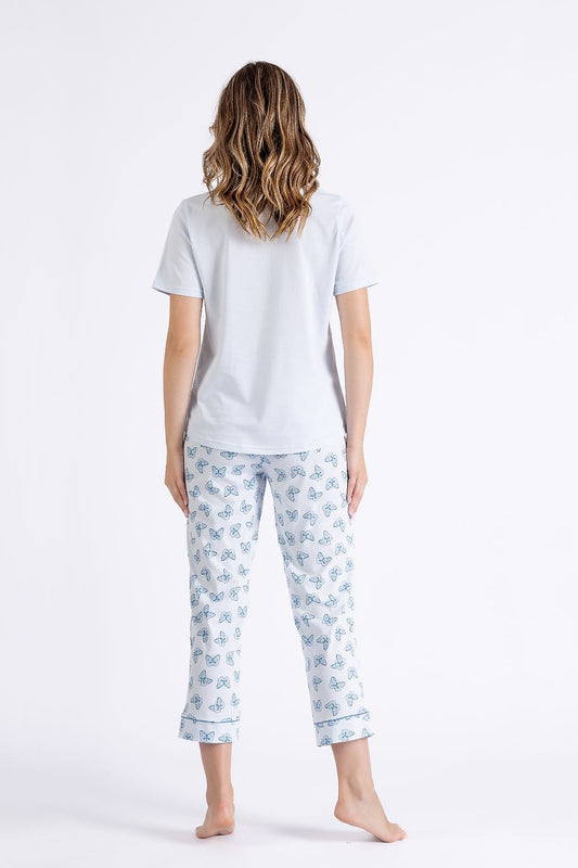 M-Max Women's Cotton Pyjama Set beautifully packaged, showcasing the soft fabric and breathable design perfect for gifting or indulgent nights in.