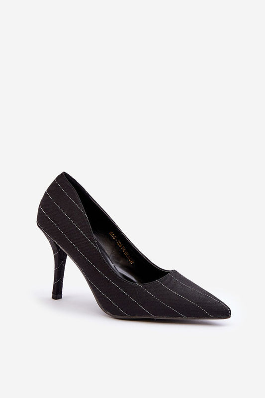 Elegant women's high heel stilettos by Step in Style featuring a classic pointed toe design, ideal for special occasions with a comfortable fit.