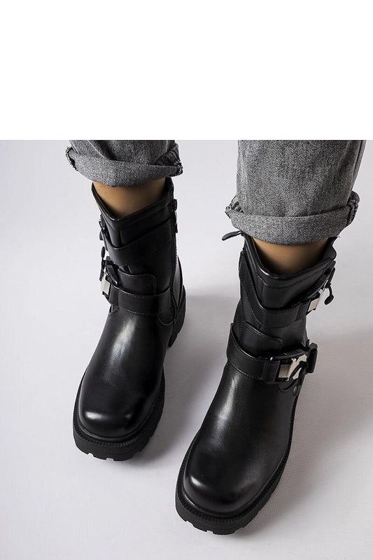 Solea Enrico Elegant Ankle Boots showcasing a high ankle design, crafted from durable eco leather, ideal for commanding elegance in any weather.