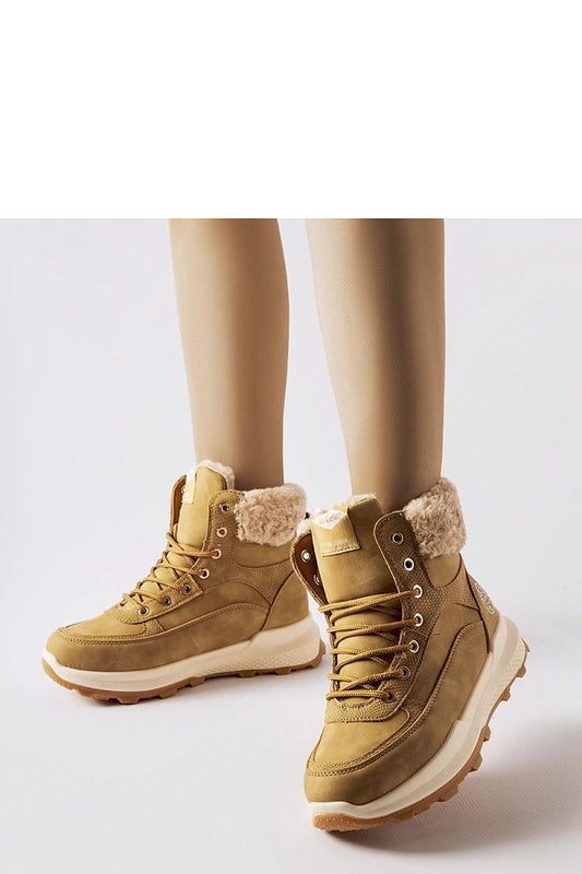 Solea Women's Lee Cooper LCJ-22-44-1361L Trapper Shoes in stylish synthetic leather, showcasing elegant rounded toe design for luxury winter fashion.