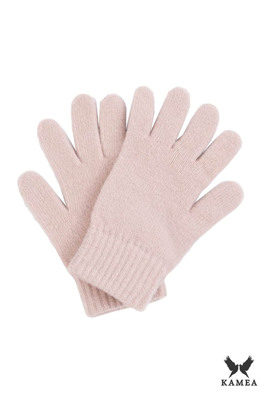 Elegant Lime Wool Gloves for Women by Kamea - Crafted with high-quality wool for ultimate warmth and stylish winter elegance.