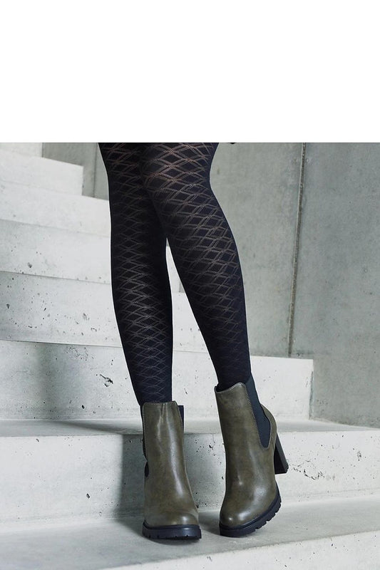 Stylish Solea Green Eco-Leather Ankle Boots featuring a comfortable fit and modern aesthetic, ideal for fashionable women.