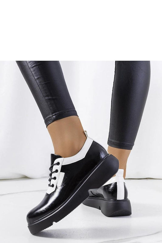 Elegant Solea Black Parram Half Shoes for Women, showcasing a chic lace-up design, perfect for effortless luxury and comfort in any casual setting.