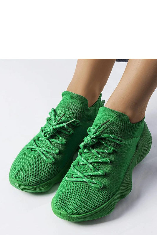 Stylish solea green sneakers featuring durable rubber soles and lightweight construction for effortless outdoor wear.