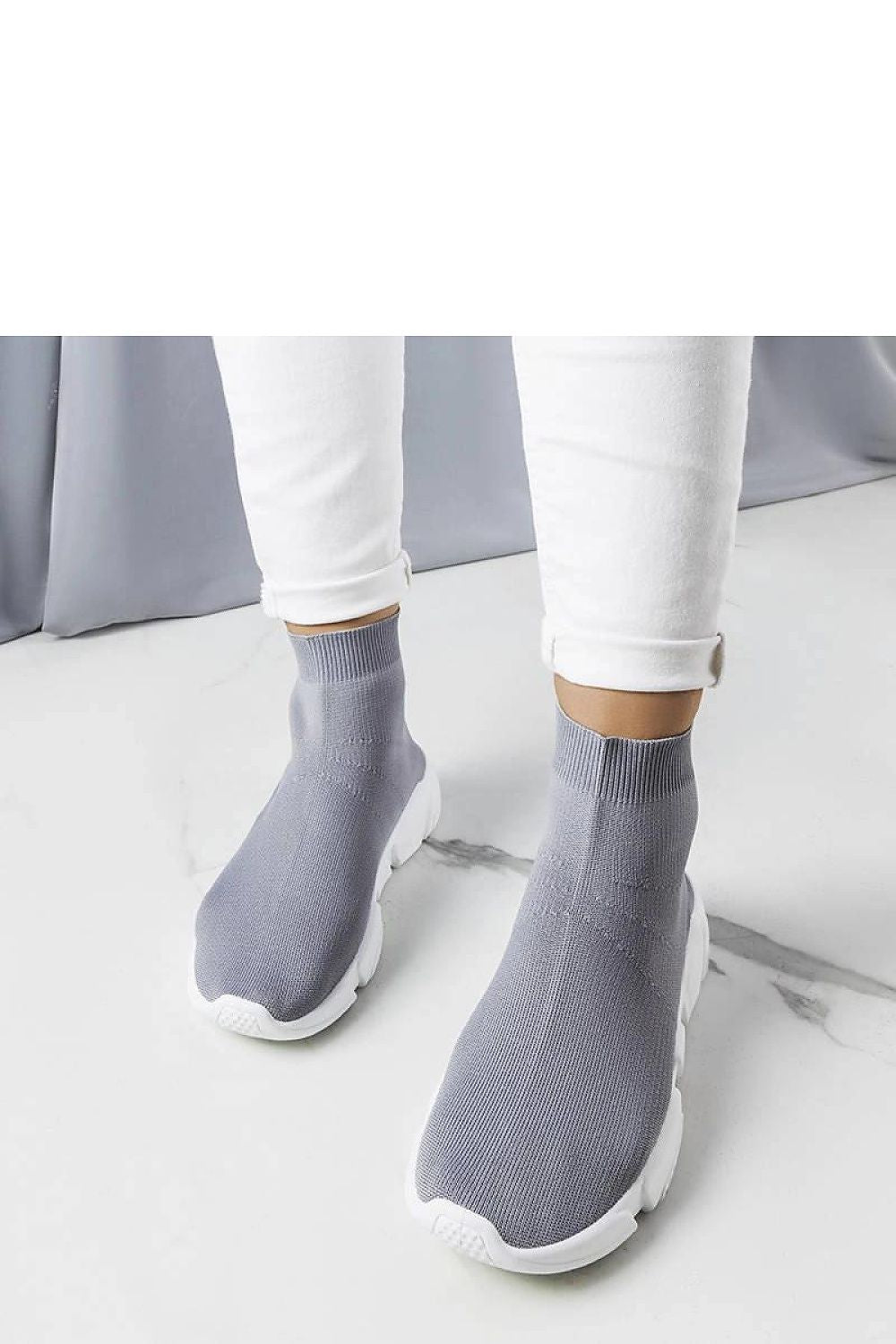 Luxurious Solea Sneakers for Women in stylish grey, featuring a chic slip-on design perfect for summer fashion, available in EU sizes 36-41 for ultimate comfort.