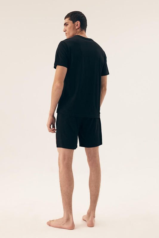 Elegant packaging of Henderson Men's Cotton Pyjamas Set, perfect for gifting, featuring breathable fabric designed for comfort during warm nights.