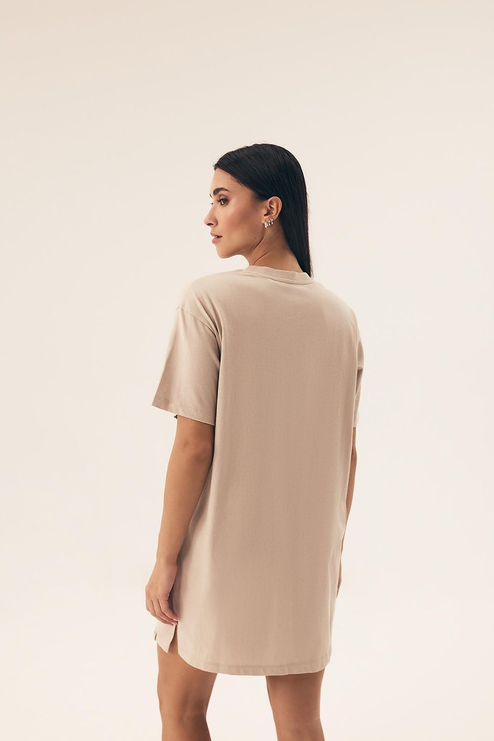 Sumptuous Henderson nightshirt in soft cotton with short sleeves and a chic print, ideal for a comfortable yet fashionable night.