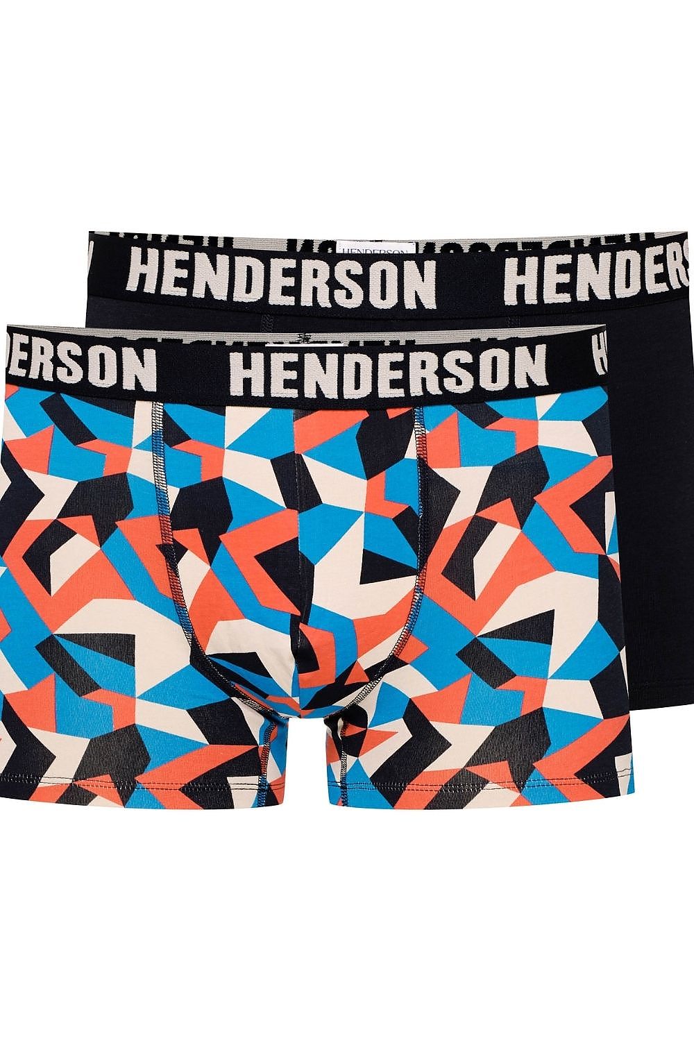 Elegant men's boxers set by Henderson, showcasing a soft cotton mix with breathable fabric, designed for comfort and sophistication in everyday wear.