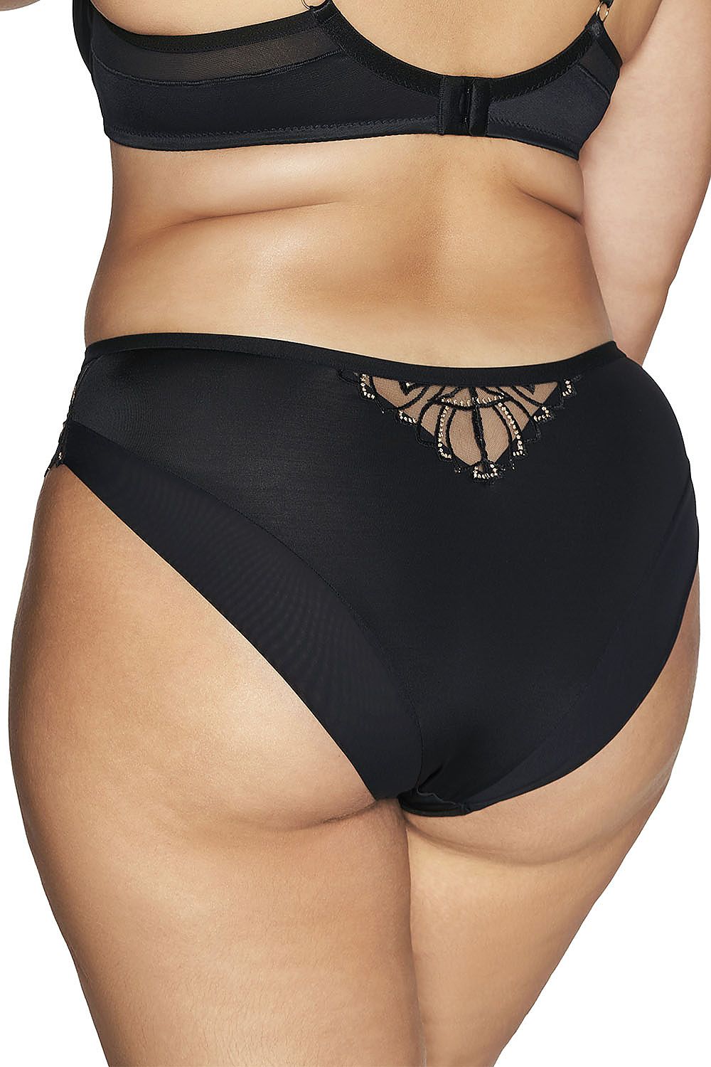 Elegant and stylish Ava briefs in a classic full-coverage cut, highlighting the quality craftsmanship and sophisticated design in soft microfiber, ideal for everyday luxury.