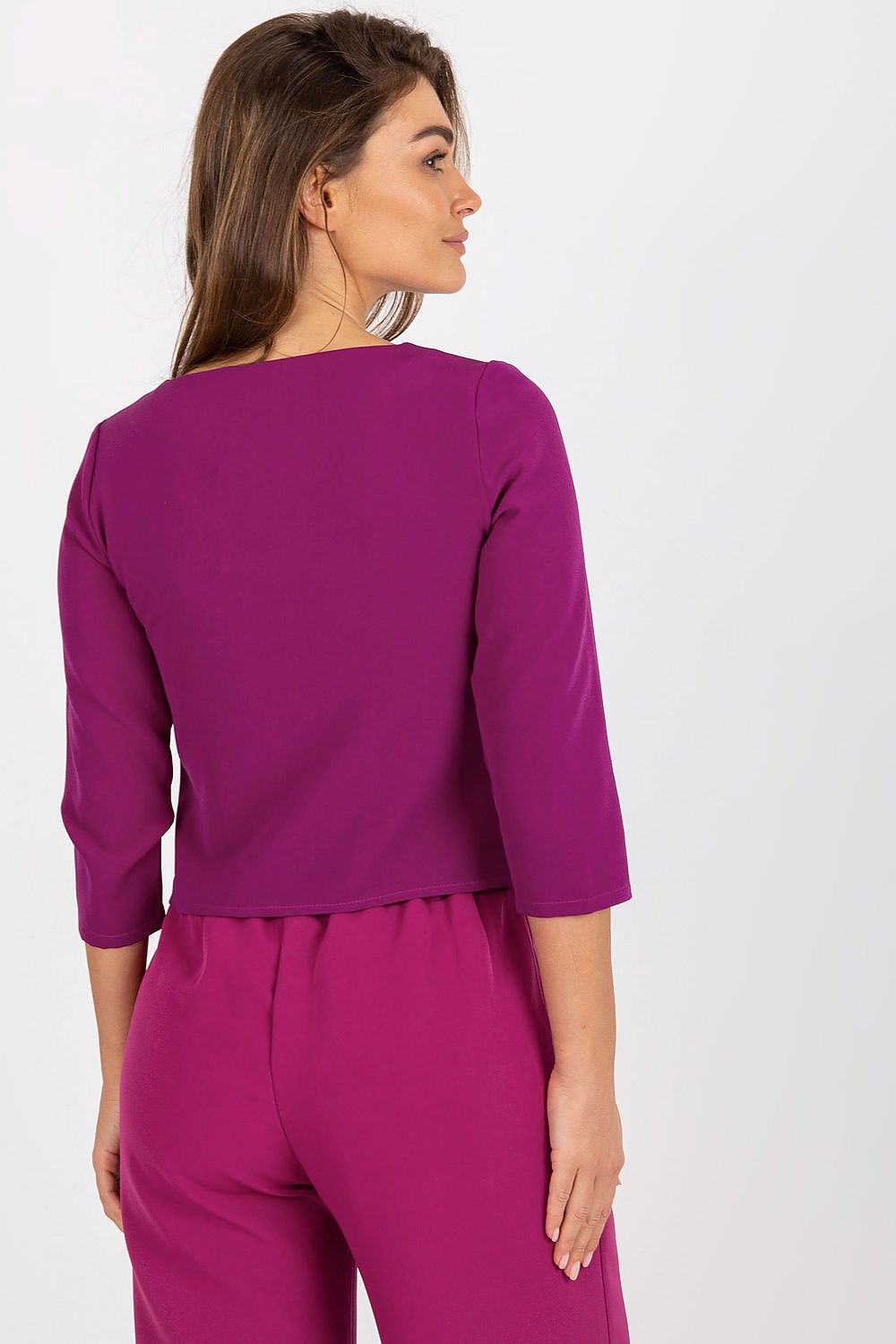 Stylish Lakerta women's blouse on a mannequin, highlighting the minimalist aesthetic and premium craftsmanship.
