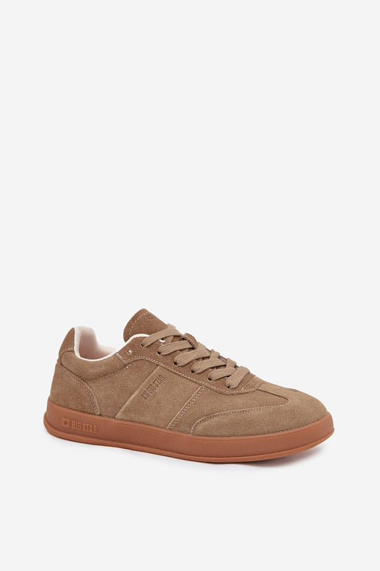 Elegant Luxury Women's Suede Sneakers with HI-POLY System Insole by Step in Style, showcasing a delicate platform and rounded toes, perfect for sophisticated everyday wear.