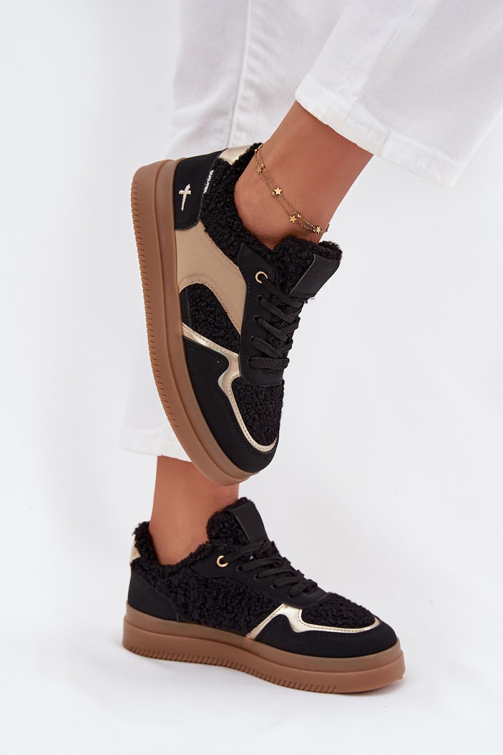 Luxurious women's platform sneakers by Step in Style, highlighting their laced design and stylish comfort for the modern woman.