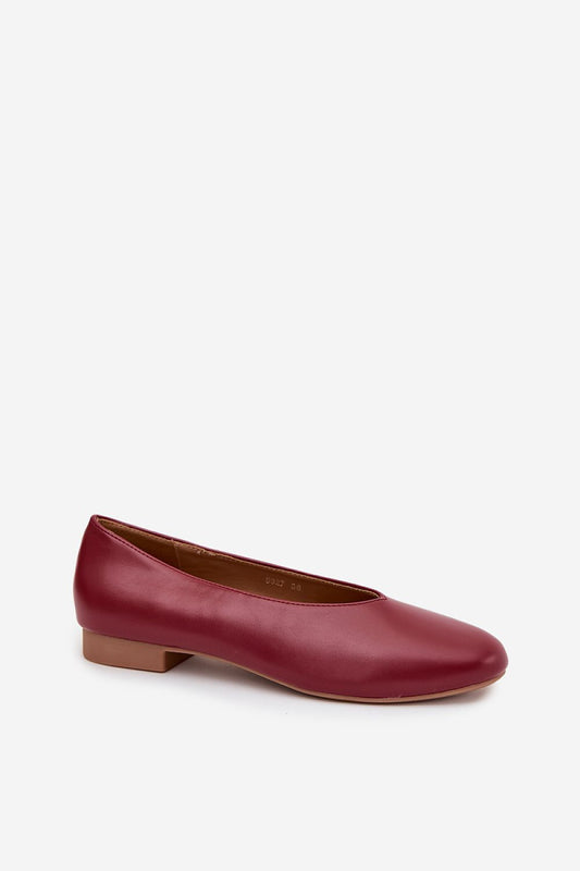 Stylish Eco Leather Ballet Flats for Women from Step in Style, featuring a rounded toe and flat heel for all-day comfort in various colours.