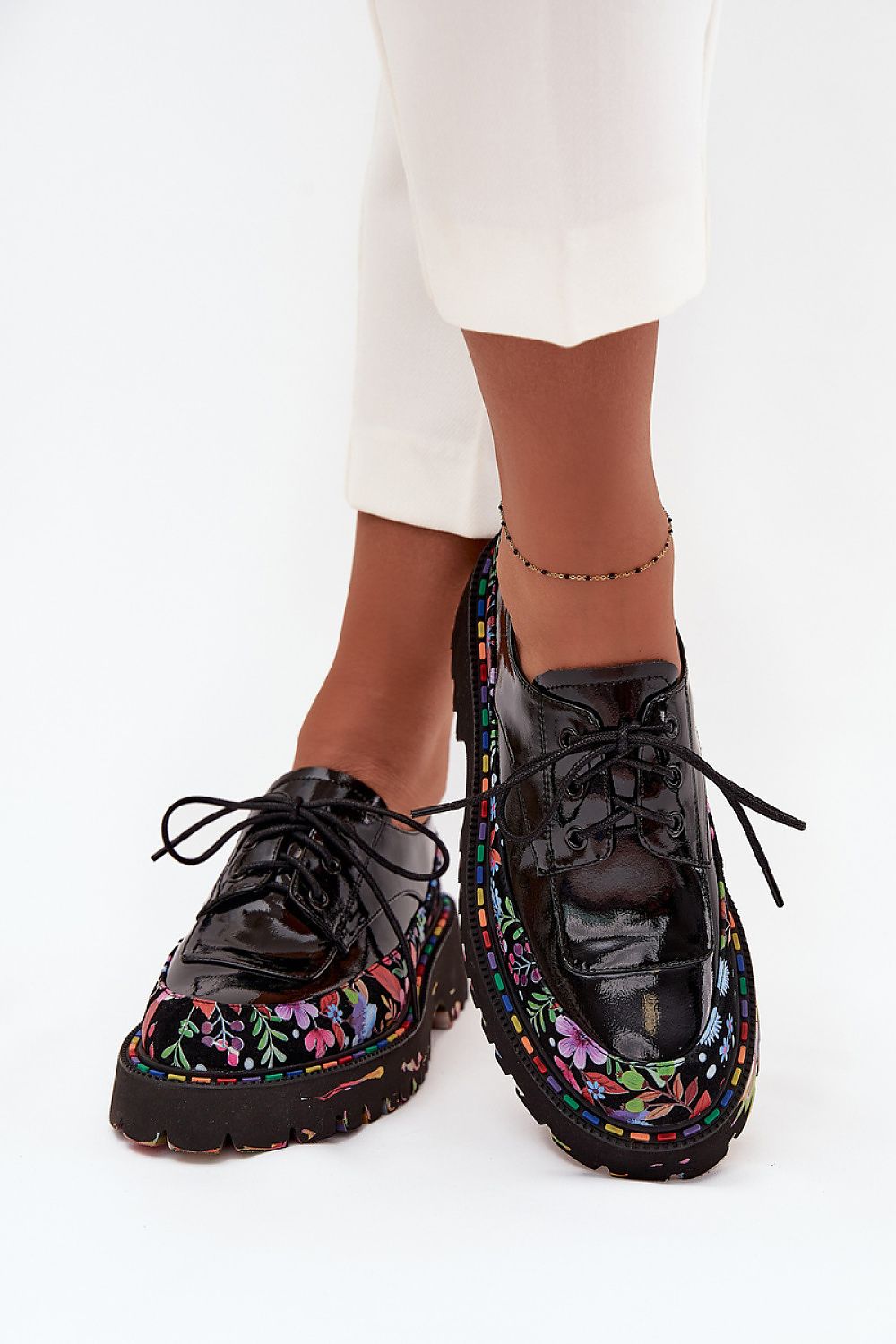 Chic and comfy Artiker Women's Natural Leather Floral Shoes, ideal for both casual and elegant outfits, presented by Step in Style.