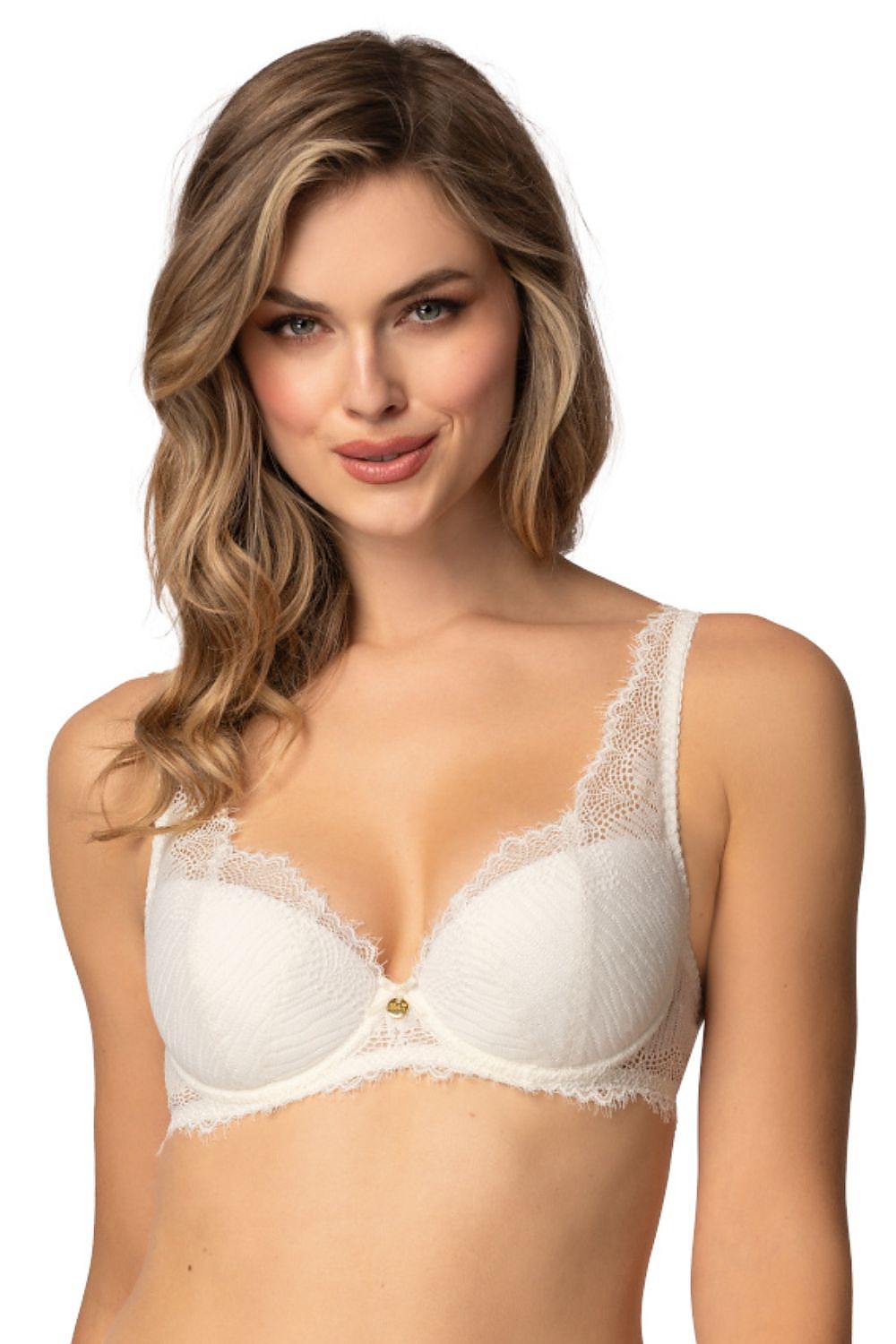 Elegant Solei Push-Up Bra by Mat displayed on mannequin, showcasing its sophisticated design and superior comfort for the modern woman.