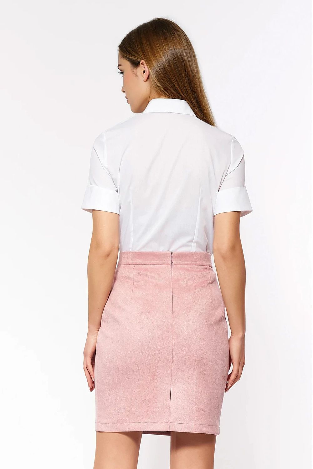 Stylish Elegant Nife Short Sleeve Shirt displayed on a mannequin, highlighting its versatile fit for sizes EU 36-44.