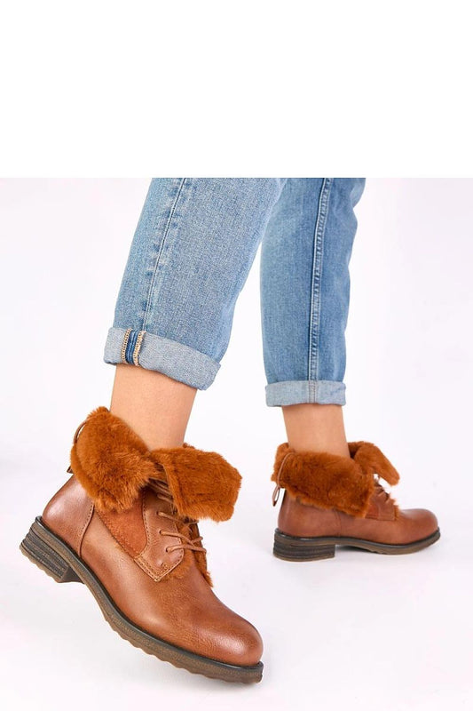 Close-up view of the plush fur lining inside the Solea Luxury Fur-Lined Boots, highlighting luxurious comfort and warmth for winter.