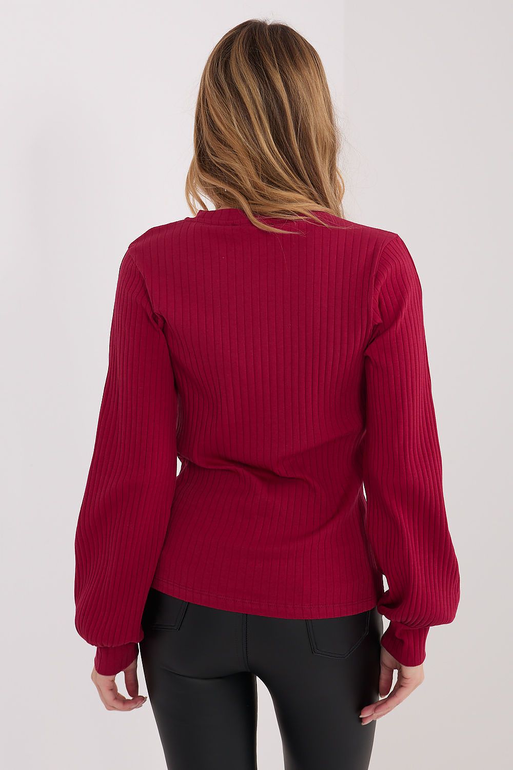 Close-up of Rue Paris striped blouse showcasing intricate embroidery and soft cotton blend fabric, designed for comfort and sophistication.