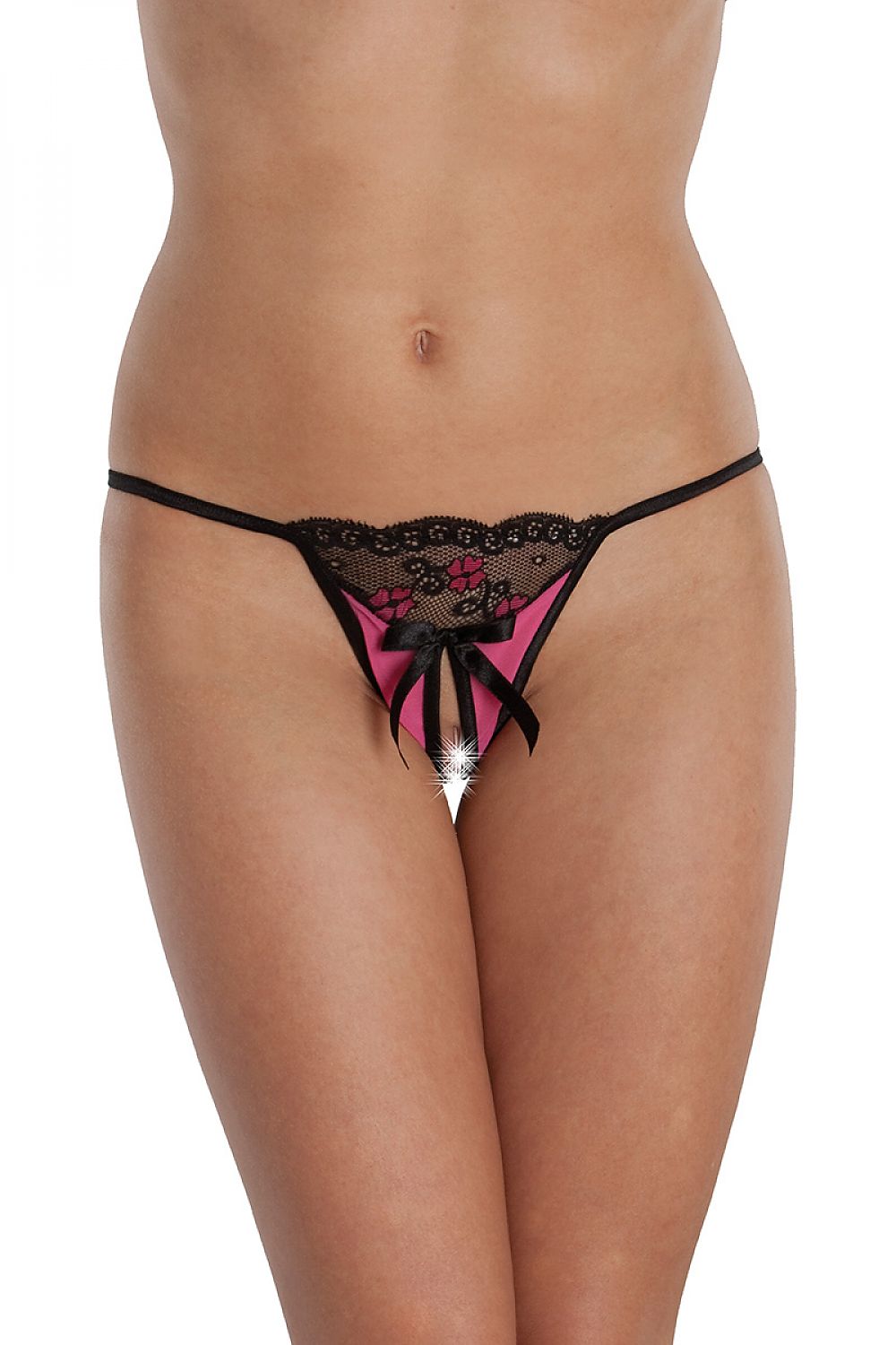 Elegant Sensual T-Back thong with delicate lace from SoftLine Collection, designed for luxury and sophistication.