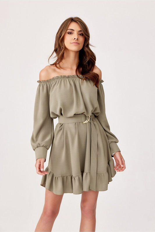 Chic Roco Fashion Daydress with wide long sleeves and a comfortable loose cut, perfect for enhancing your figure with feminine charm and ideal for any occasion.