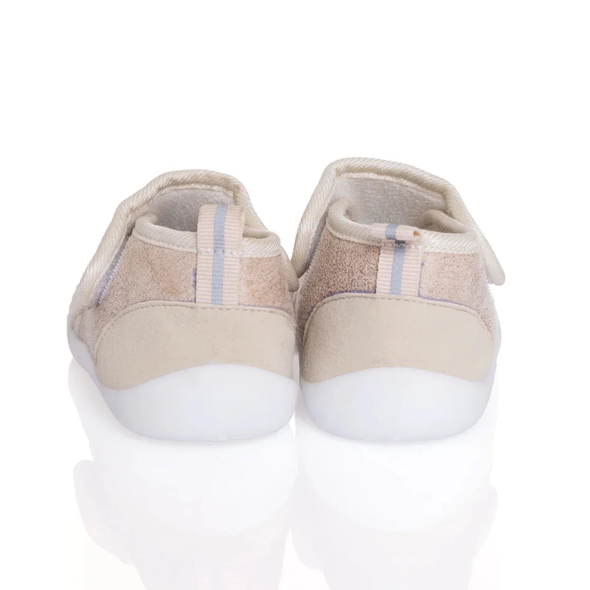 HelloBaby Boys First Step Shoes - Salmon
