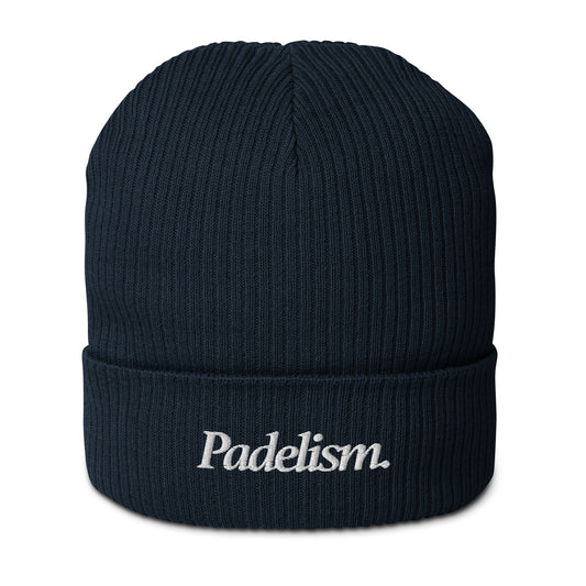 Lightweight Organic Cotton Ribbed Cuffed Beanie displayed on a serene outdoor setting, illustrating its versatility and comfort for year-round wear.