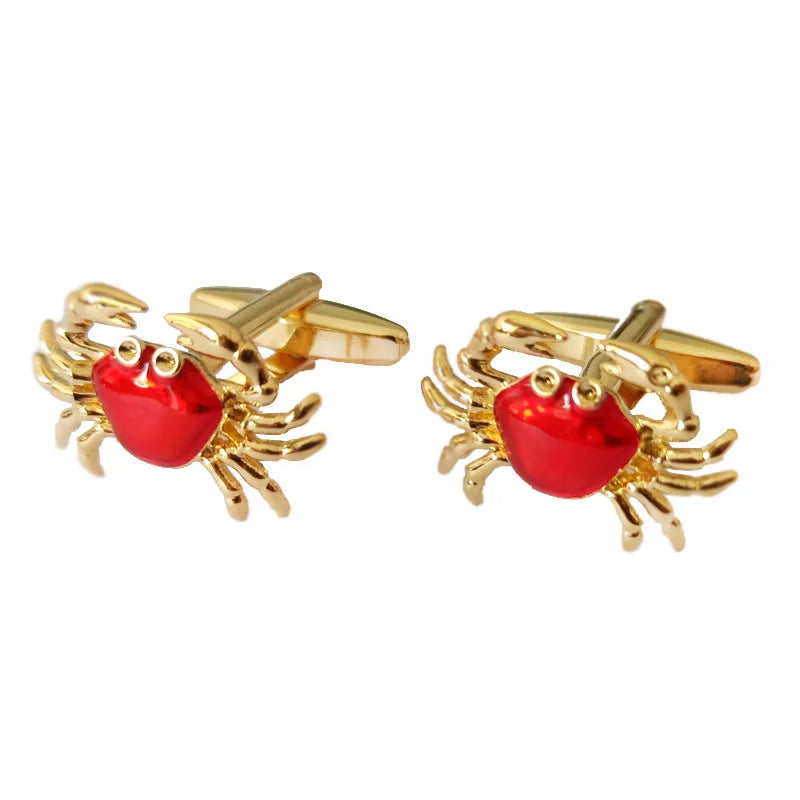 Chic copper cufflinks designed for elegance, featuring a blend of musical instrument details and geometric shapes for stylish attire.