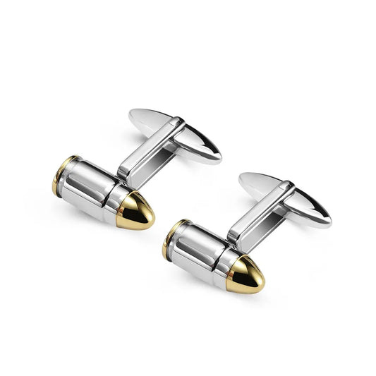 Luxurious geometric cufflinks made from premium 304 stainless steel, showcasing a modern classic unisex design, perfect for business and anniversary occasions.
