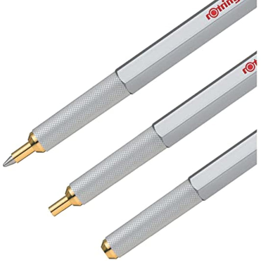 Elegant display of the rOtring 800 pen, showcasing its luxurious design and precision engineering, perfect for professionals who appreciate high-quality writing instruments.