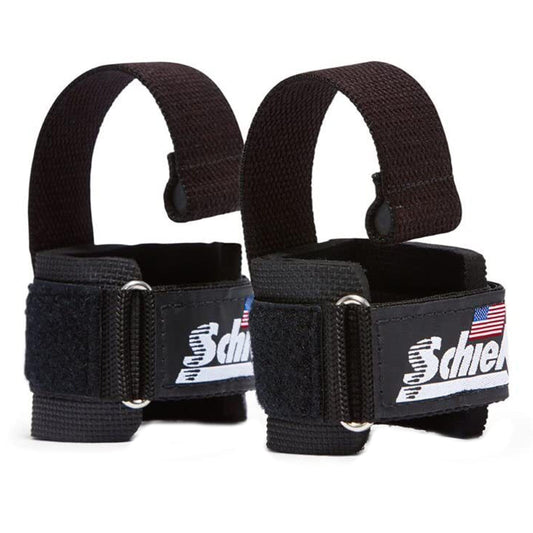 Schiek wrist wraps with dowel providing ultimate support for weightlifting workouts. Ideal for improved grip strength and stability during heavy lifts.