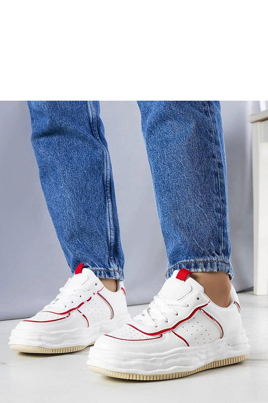 Women's Perforated Leather Breathable Sneakers