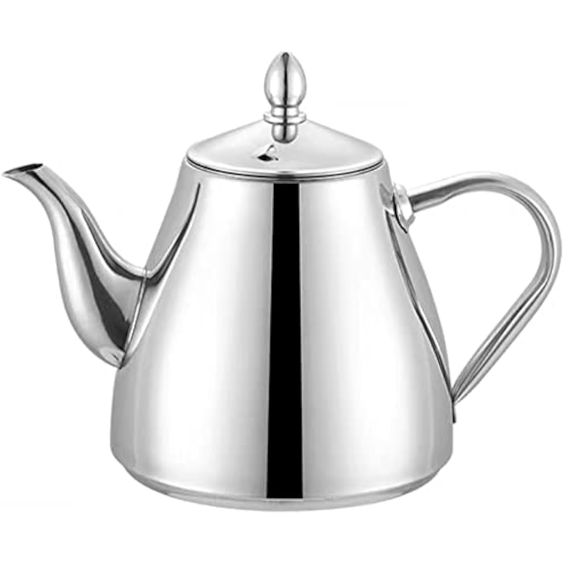 Elegant SANQIAHOME Stainless Steel Teapot Coffee Server, 70oz (2.0 litres) capacity, for serving 6-8 cups of luxurious tea and coffee, perfect addition to your Coffee Servers & Teapots collection.