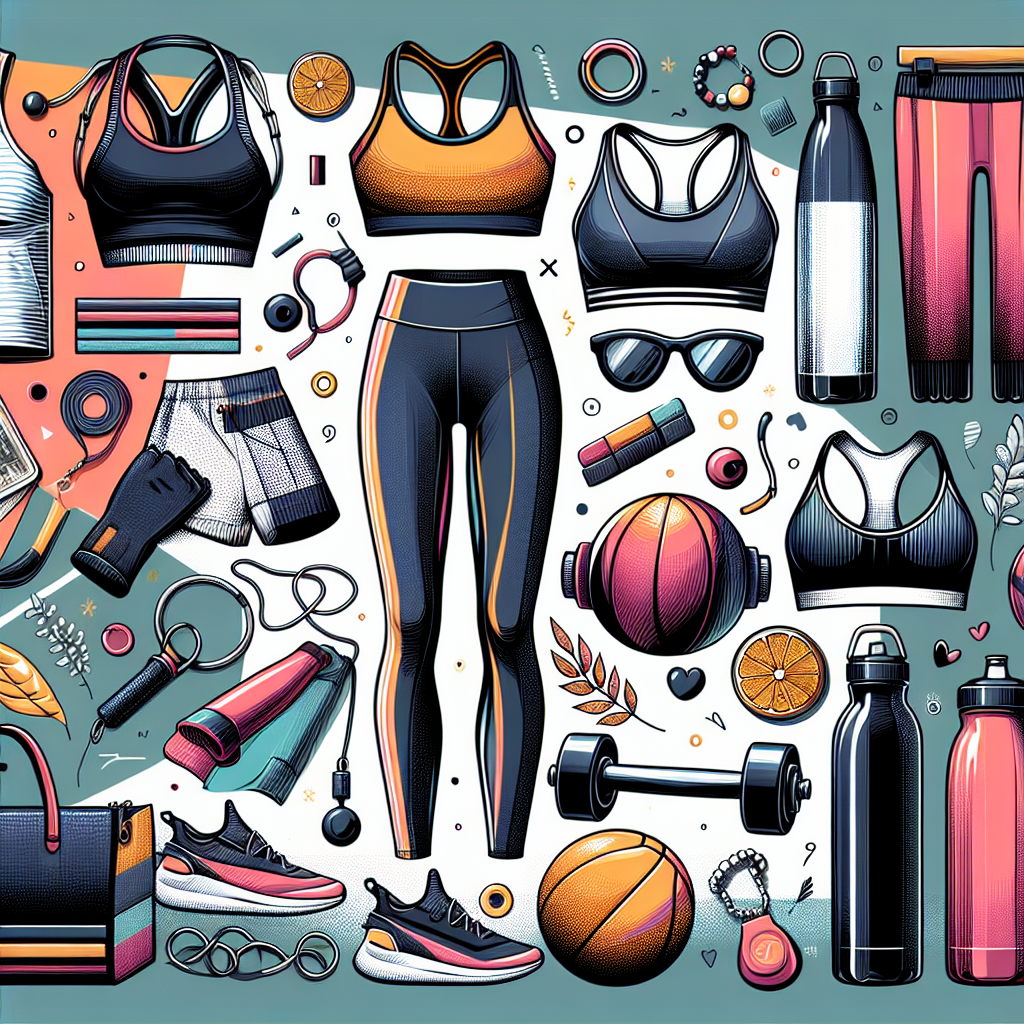 Gym accessories and Clothing