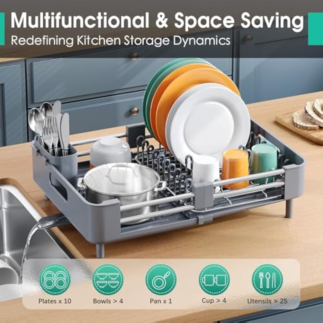 Dish Racks & Drain Boards