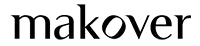 Elegant logo design featuring the word 'Makover', symbolising luxury fashion transformations.