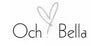 Och Bella elegant logo showcasing luxury fashion brand identity for women, representing sophistication and style.