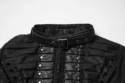 Close-up of the corset-style lace-up back of the Punk Rave Seraphine Maxi Dress, highlighting its luxurious design and custom fit.