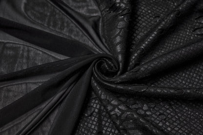 Close-up of the corset-style lace-up back of the Punk Rave Seraphine dress, demonstrating exquisite lace detailing and a perfect fit for alternative occasions.