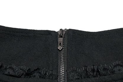 Punk Rave Jianna Pleated Skirt styled with trendy accessories, highlighting its versatility for unique fashionistas.